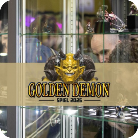 Logo of the Golden Demon Award