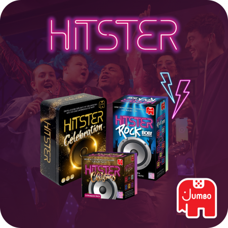 Hitster editions from Jumbo Games
